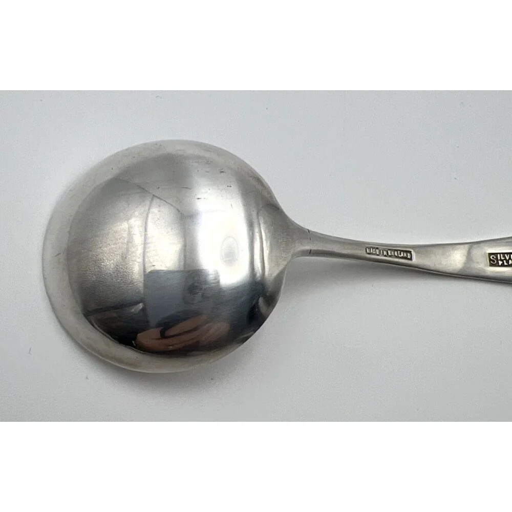 Vintage Silver Plated Gravy Ladle 4.5